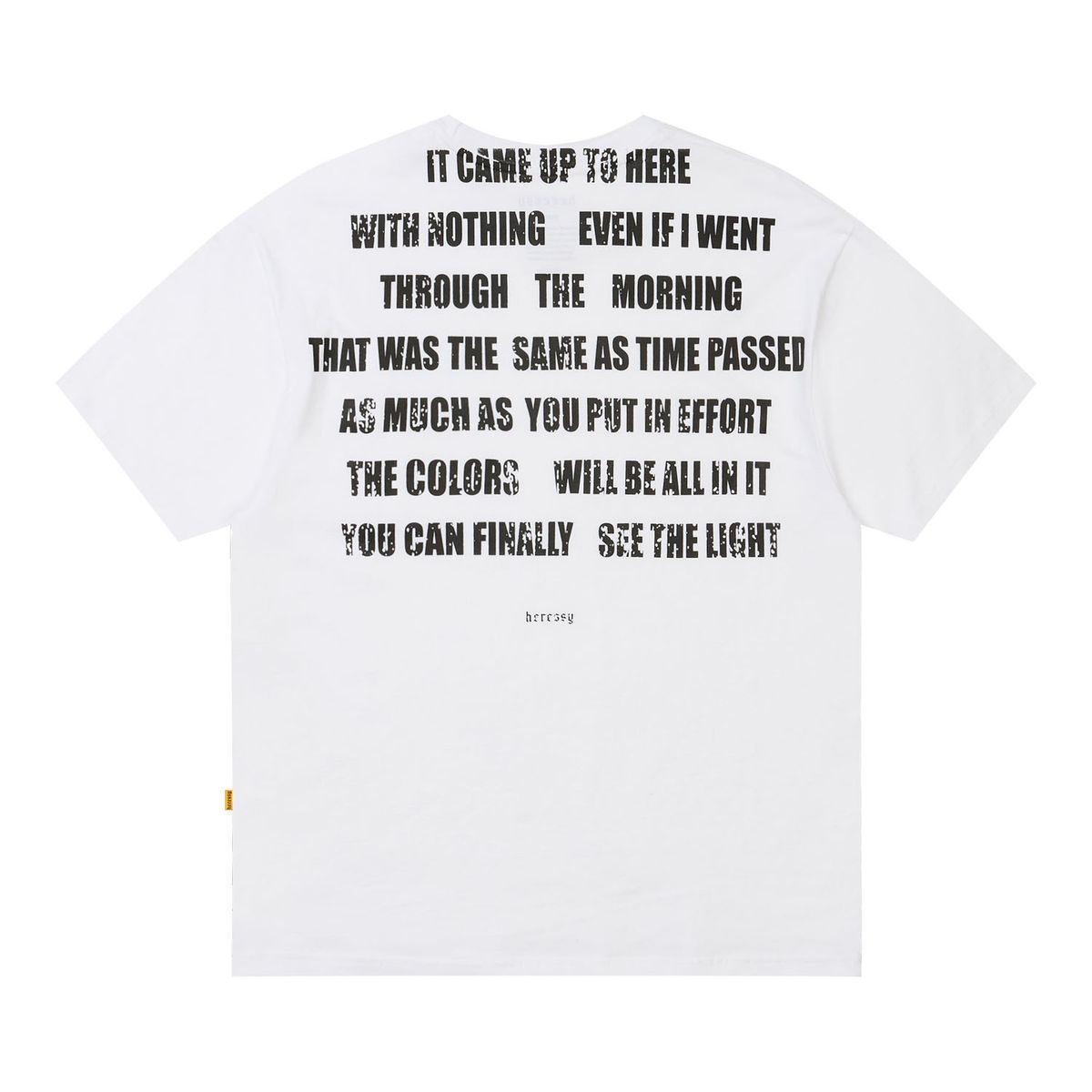 헤레시(HERESSY) SIGNATURE HERESSY TEE WHITE
