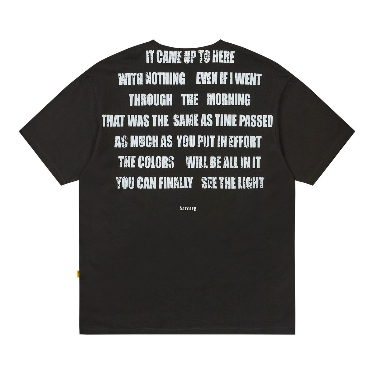 헤레시(HERESSY) SIGNATURE HERESSY TEE BLACK