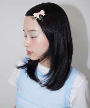 Fakiii x SUGASCOOP Ribbon W/ kiii Hair-Clip