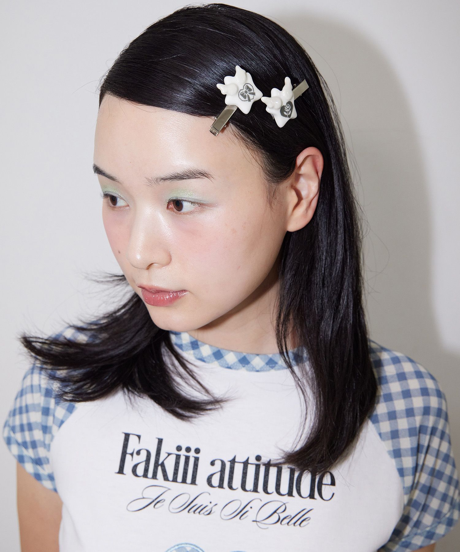 ヘアアクセサリー [Fakiii] SUGASCOOP Angel Star Hair-Clip MUSINSA | FAKIII Fakiii x SUGASCOOP Angel Star Hair-Clip