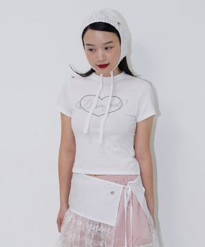 Dream Girl Crystal T-shirt_WHITE