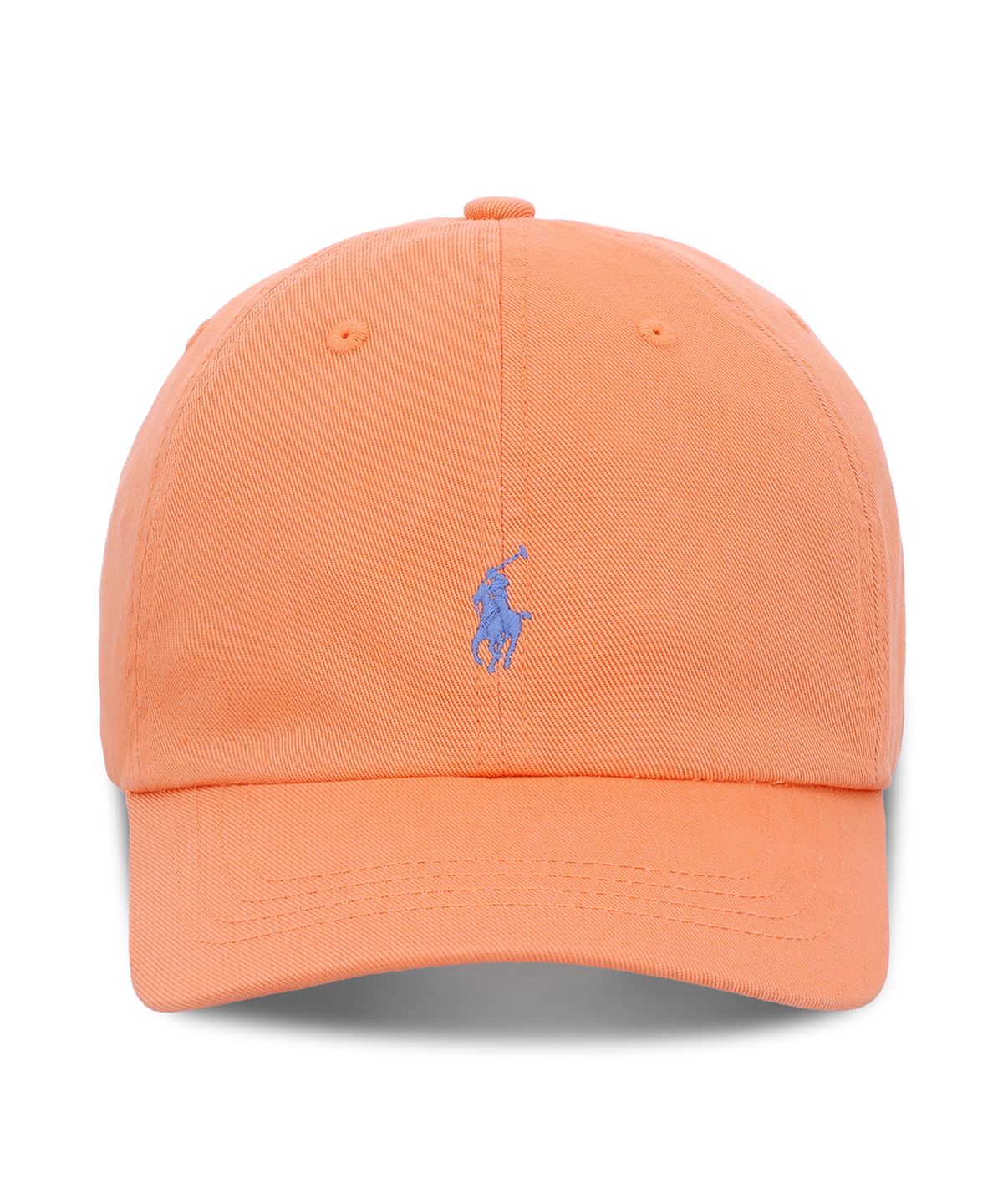 폴로 랄프 로렌 칠드런(POLO RALPH LAUREN CHILDREN) 코튼 치노 볼 캡-오렌지