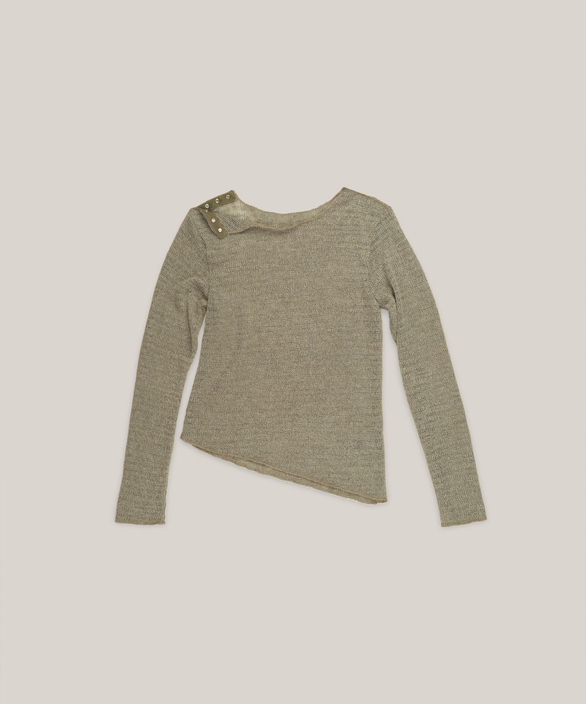 아우로(OURO) BOHEMIAN SNAP TOP [ MOSS ]