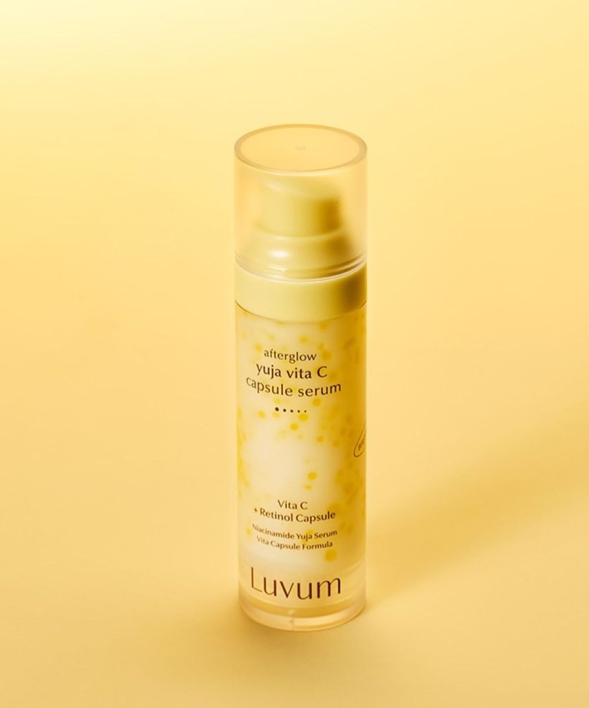 러븀(LUVUM) 애프터글로우 유자 비타 C 캡슐세럼 30ml