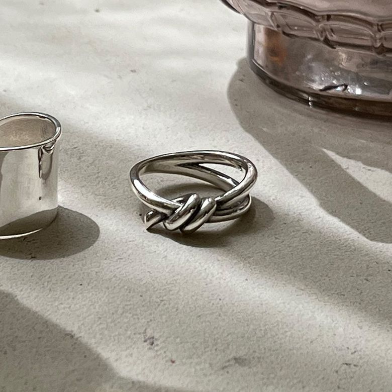 silver925 Unbal Knotted #SR26
