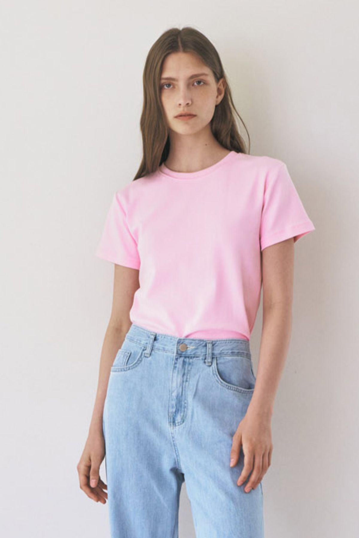 오브오브(OVEOF) Mild Tee_Pink