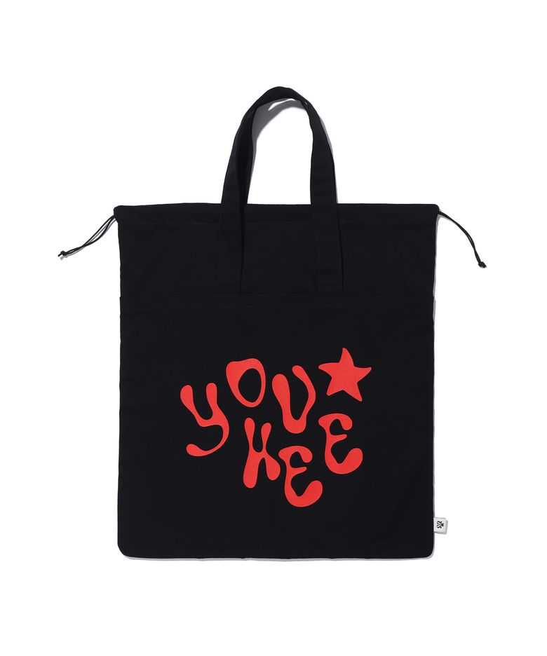 [브랜드위크 20%쿠폰] 2WAY COTTON BIG BAG BLACK