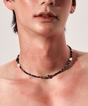 [1168] 다크 스톤 목걸이