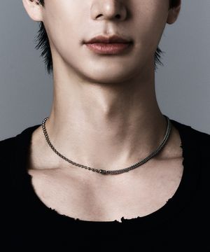 [1157]  볼 믹스 체인 목걸이