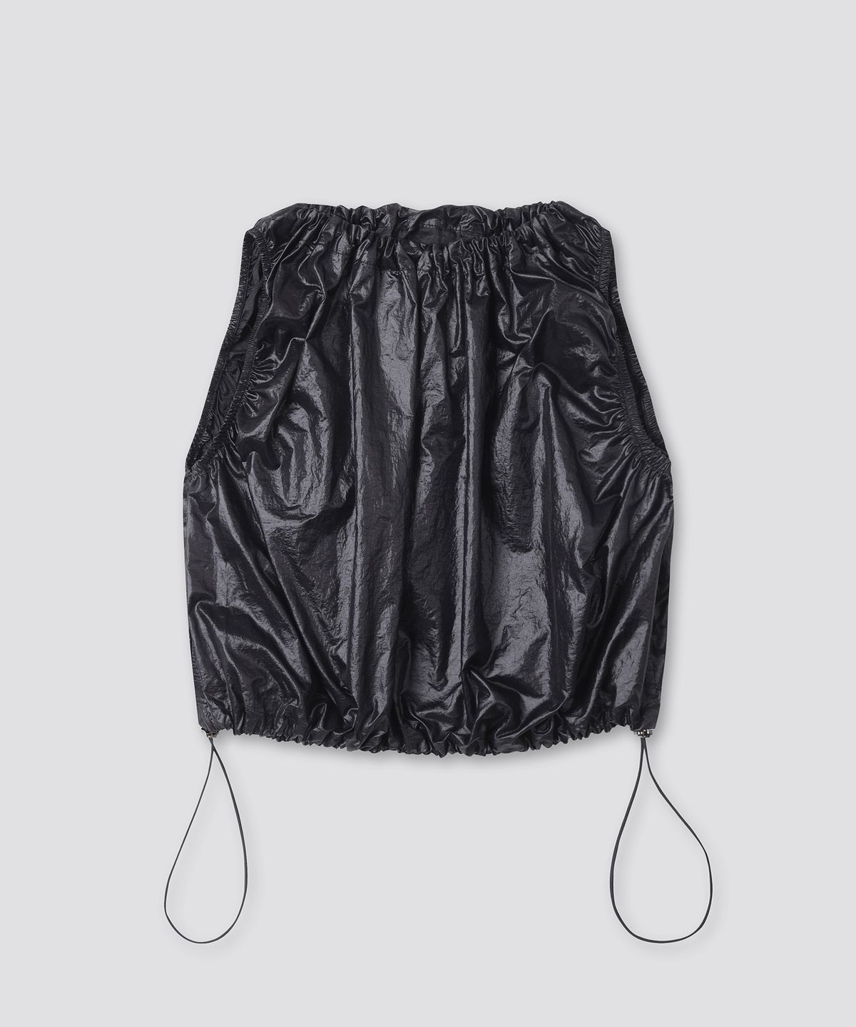 아카이브앱크(ARCHIVEPKE) [Archivepke x Ribbonbit] Haze top(Black)