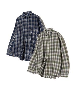 [2PACK] 긴팔 체크 셔츠 패키지 (15종)