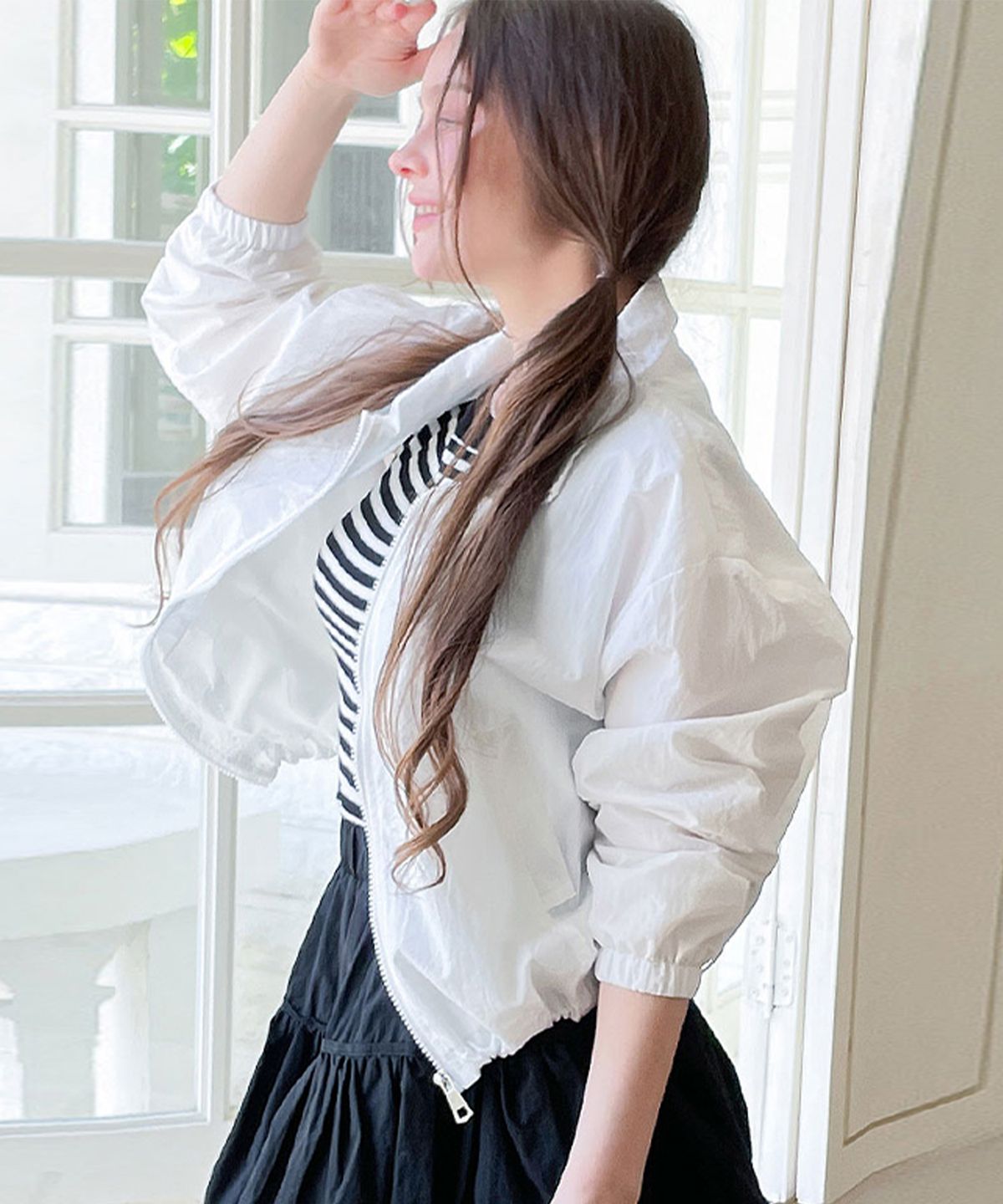 슬로우롤리(SLOWLOLLI) Wind breaker jumper