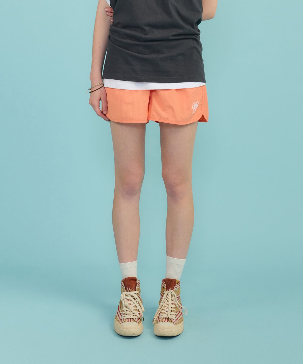 헬로 선라이즈(HELLO SUNRISE) Water Shorts(W)_Apricot