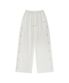 Kashiko Comfy : Monk Trousers White