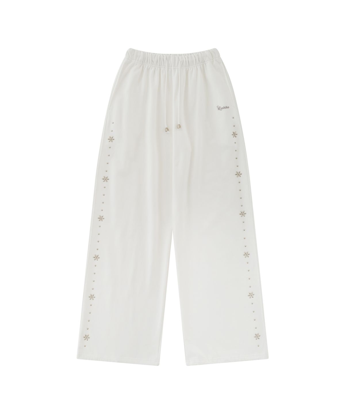 카시코(KASHIKO) Kashiko Comfy : Monk Trousers White