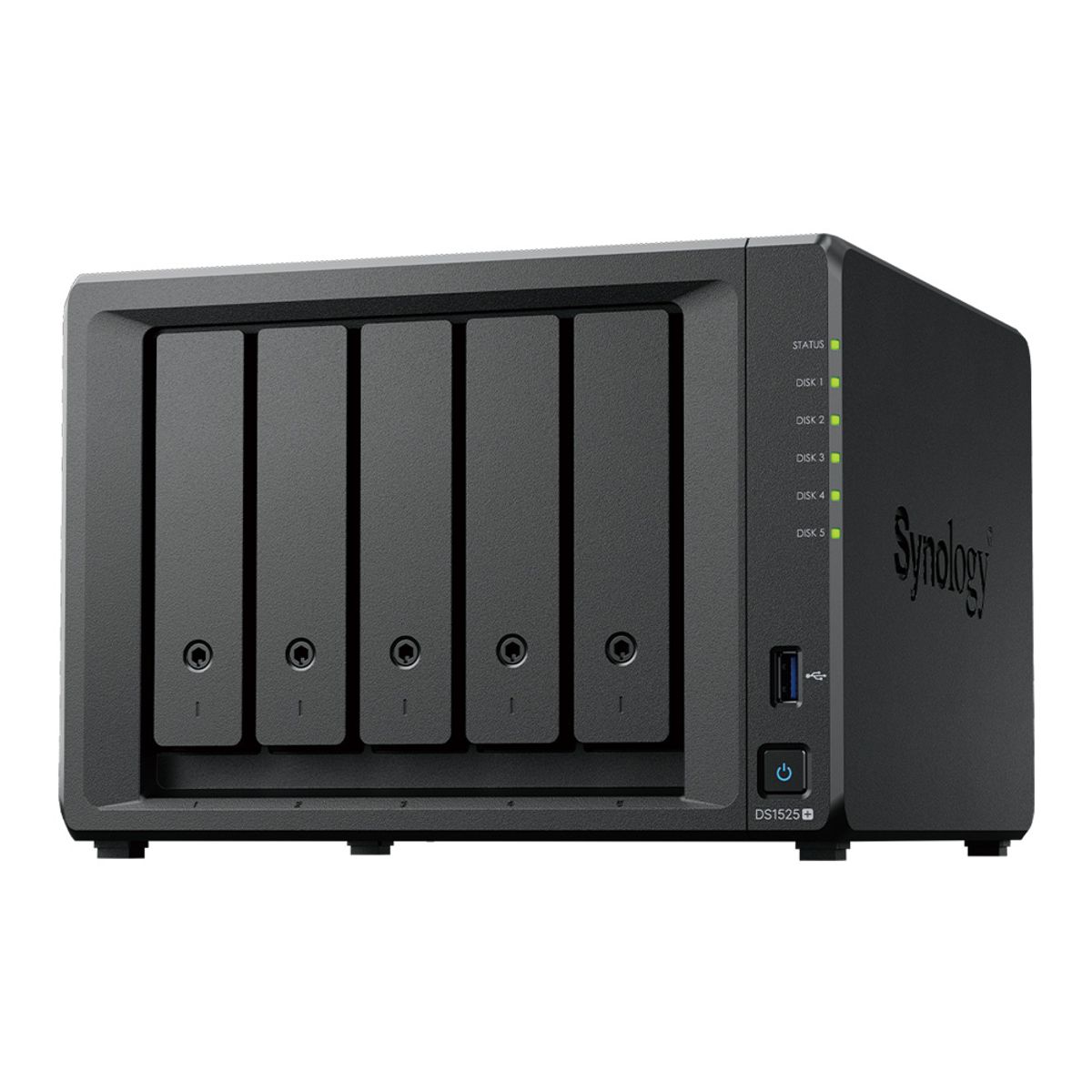 시놀로지(SYNOLOGY) 나스 DS1525+ (5베이) 기업용 NAS 케이스 (하드미포함)