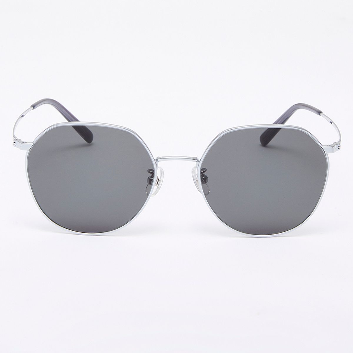 알로아이웨어(ALO EYEWEAR) [Air Titanium] AL2501 1111G 에어티타늄 판토 실버 선글라스