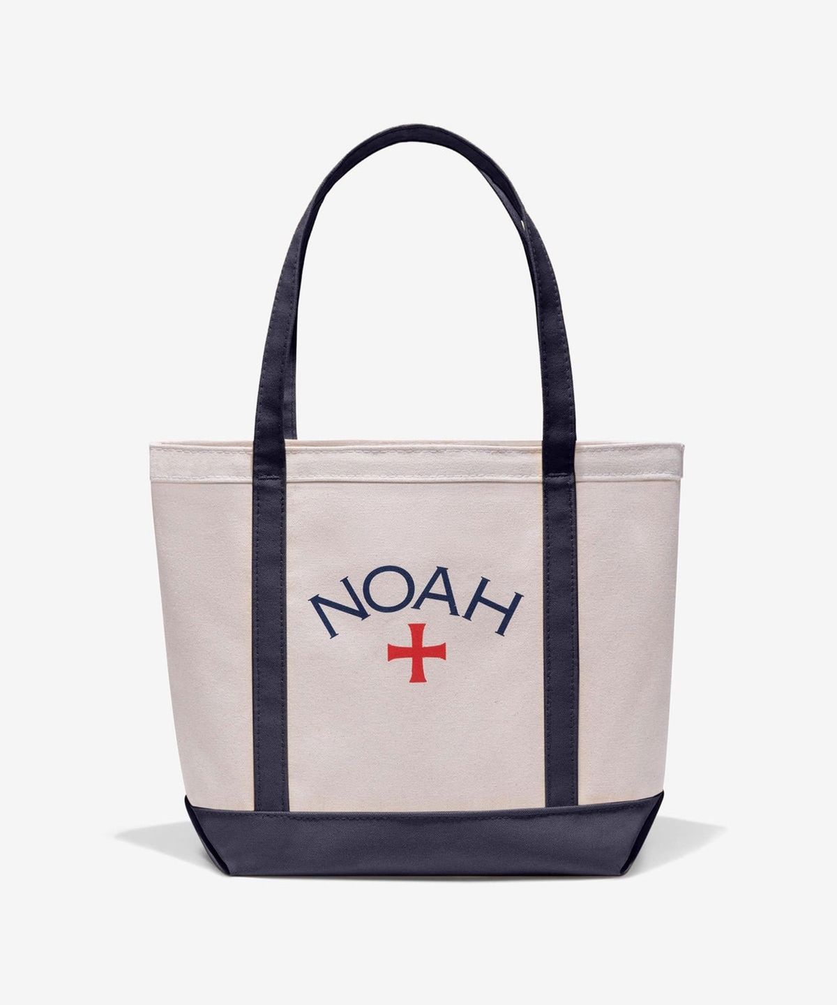 노아(NOAH) (U) 클래식 코어 로고 토트 네이비 내추럴 CORE LOGO TOTE NATURAL