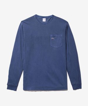 (U) 클래식 롱 슬리브 포켓 티 네이비 CLASSIC LONG SLEEVE POCKET TEE NAVY
