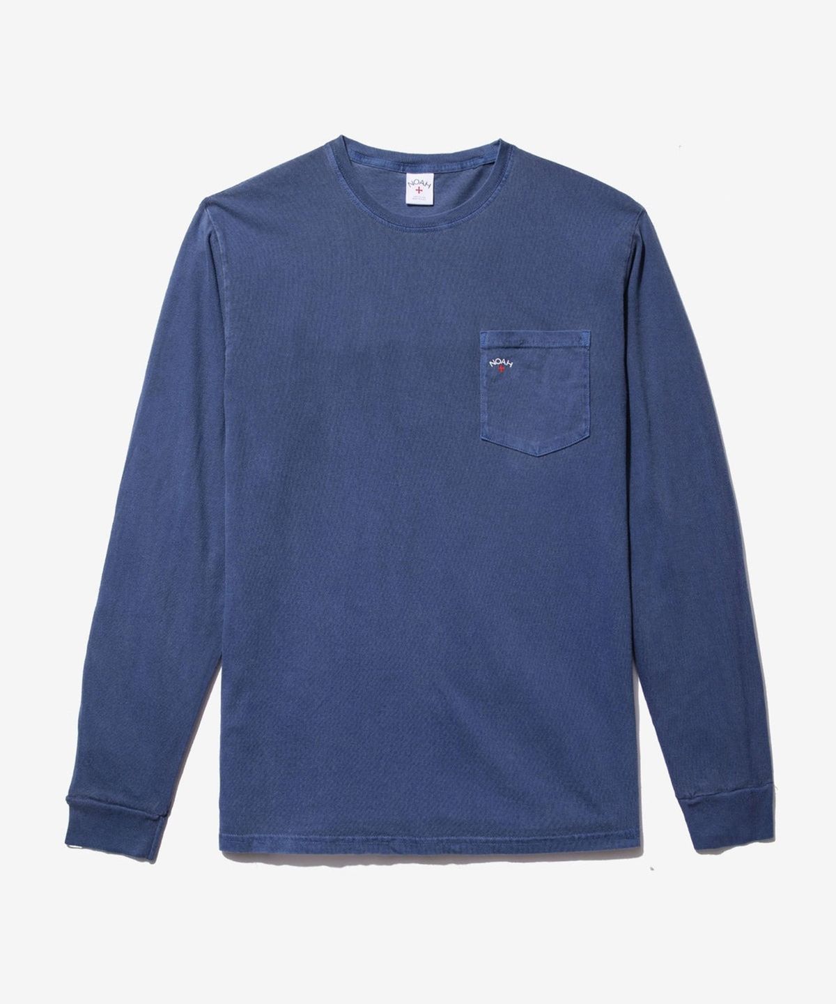 노아(NOAH) (U) 클래식 롱 슬리브 포켓 티 네이비 CLASSIC LONG SLEEVE POCKET TEE NAVY