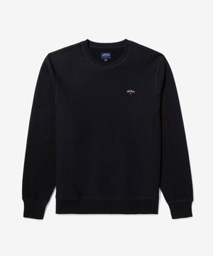 (U) 플리스 클래식 크루넥 블랙 FLEECE CLASSIC CREWNECK BLACK
