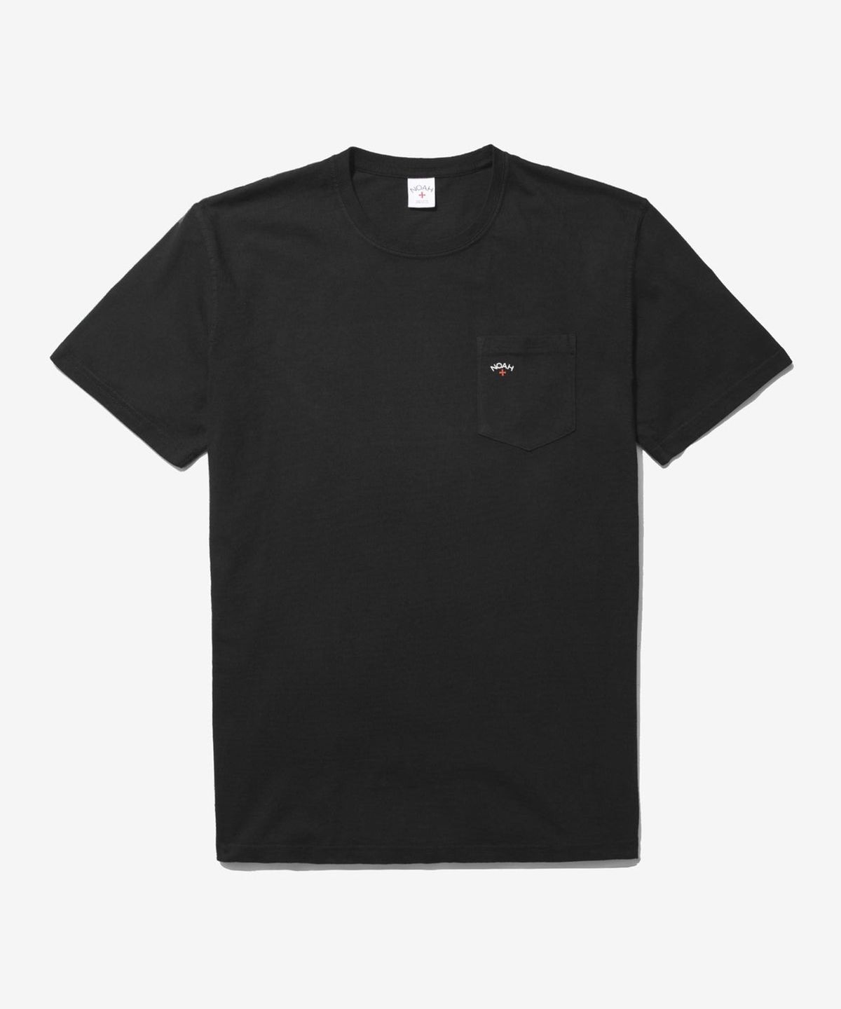 노아(NOAH) (U) 코어 로고 포켓 티 블랙 CORE LOGO POCKET TEE BLACK