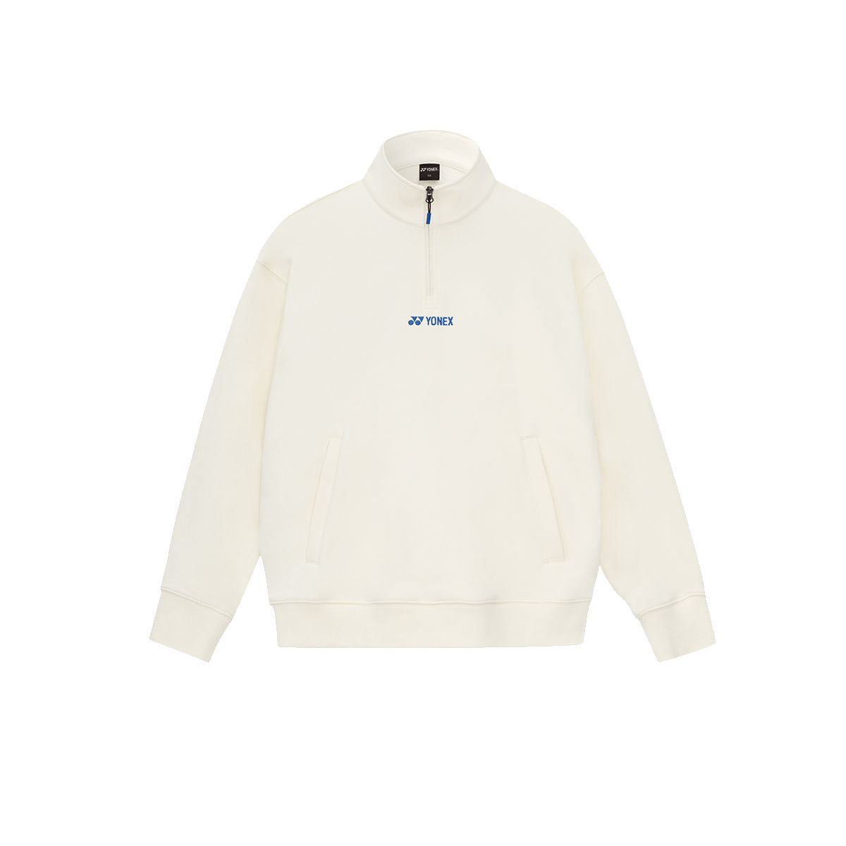 요넥스(YONEX) 251TL003U 크림 공용 하프 집업 맨투맨