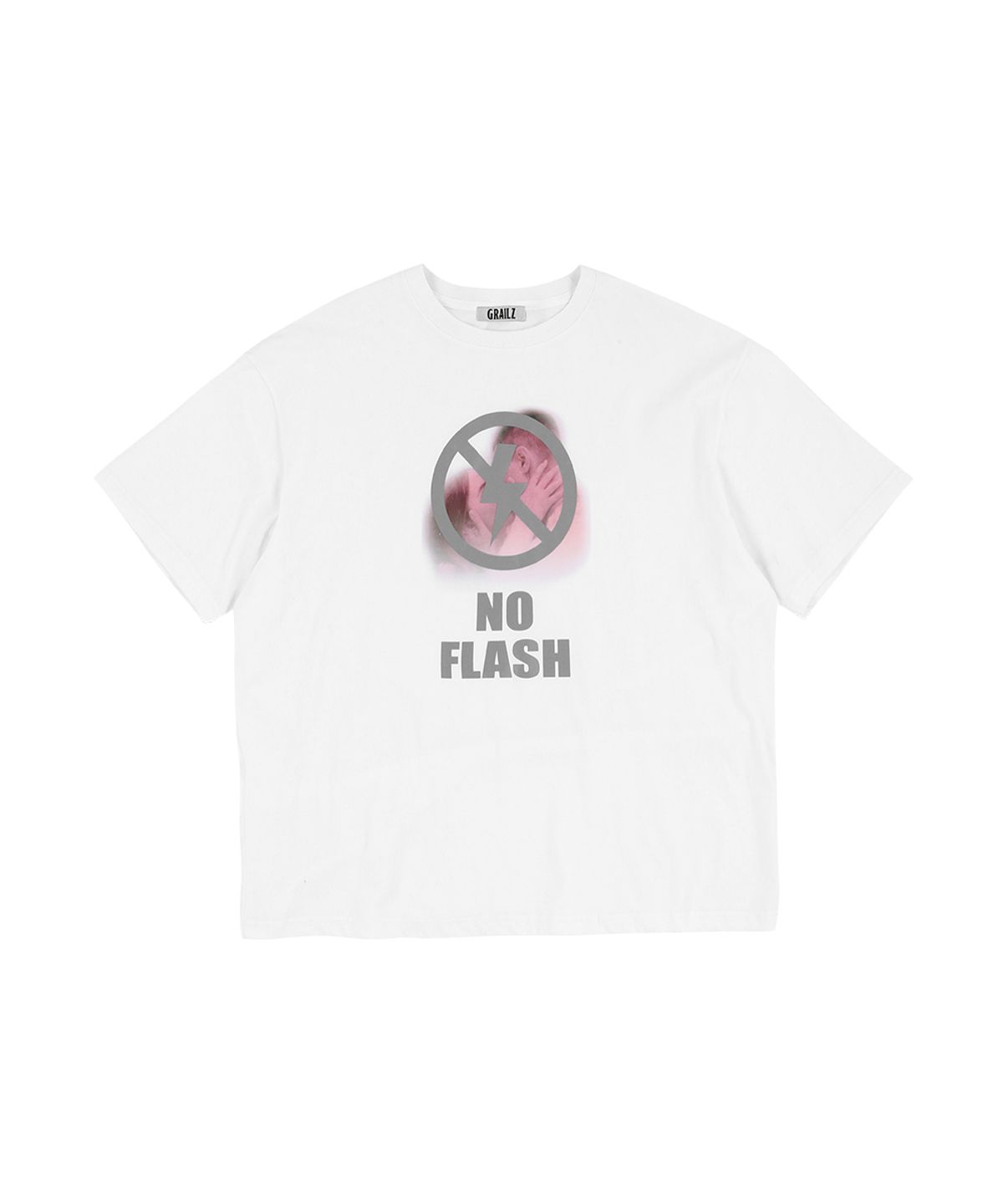 그레일즈(GRAILZ) NO FLASH T-SHIRTS [WHITE]