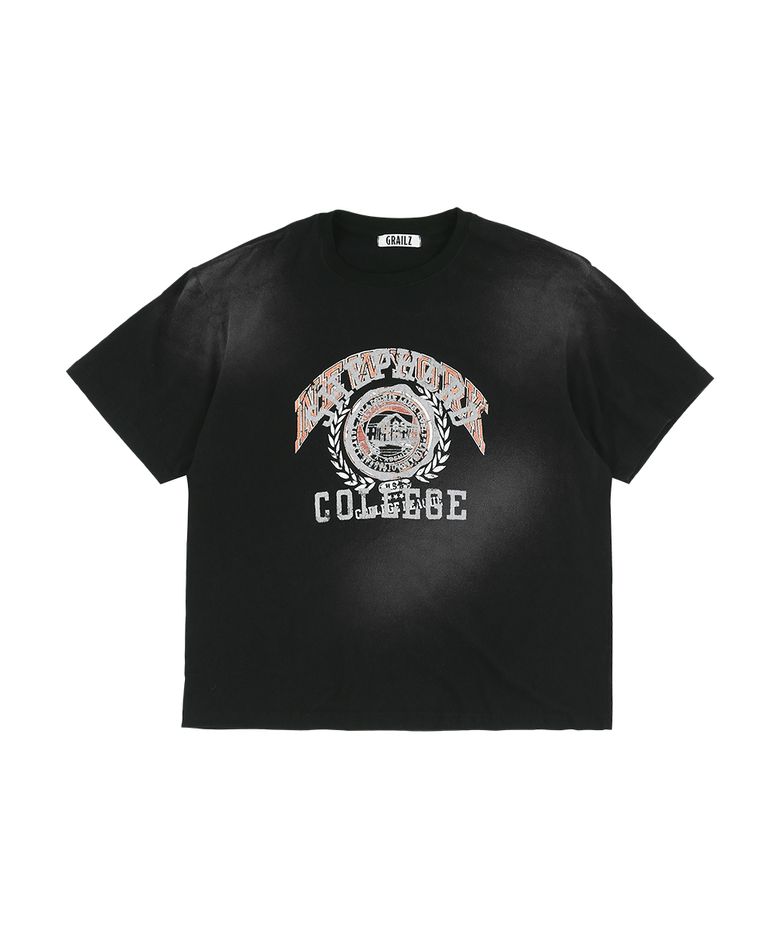 SHEPHERD WASHED T-SHIRTS [BLACK]