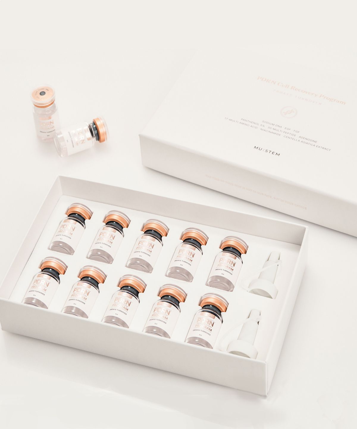 뮤스템(MUSTEM) 피디알엔 셀 리커버리 프로그램 앰플 (5ml x 10ea)