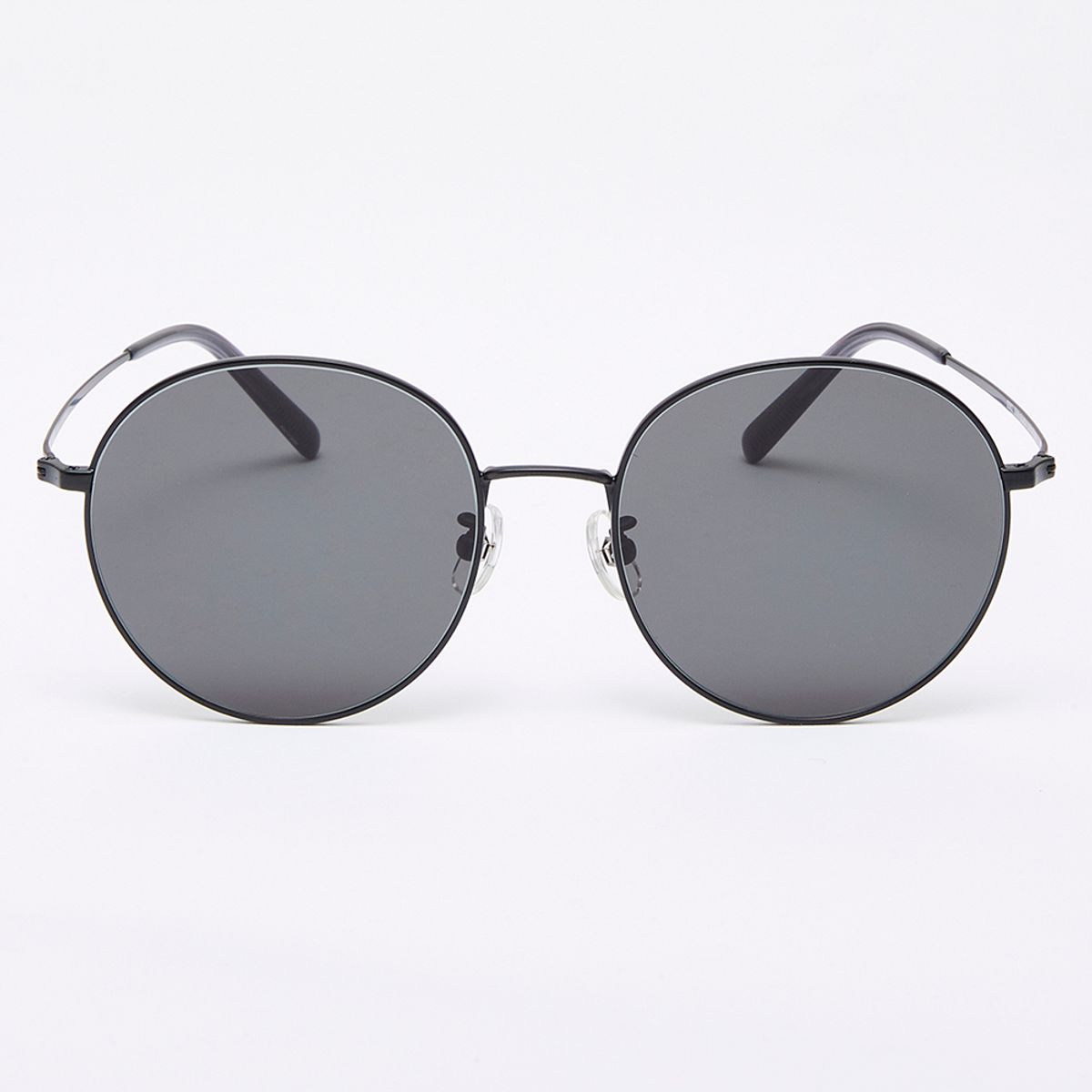 알로아이웨어(ALO EYEWEAR) [Air Titanium] AL2502 0909M 에어티타늄 라운드 블랙 선글라스
