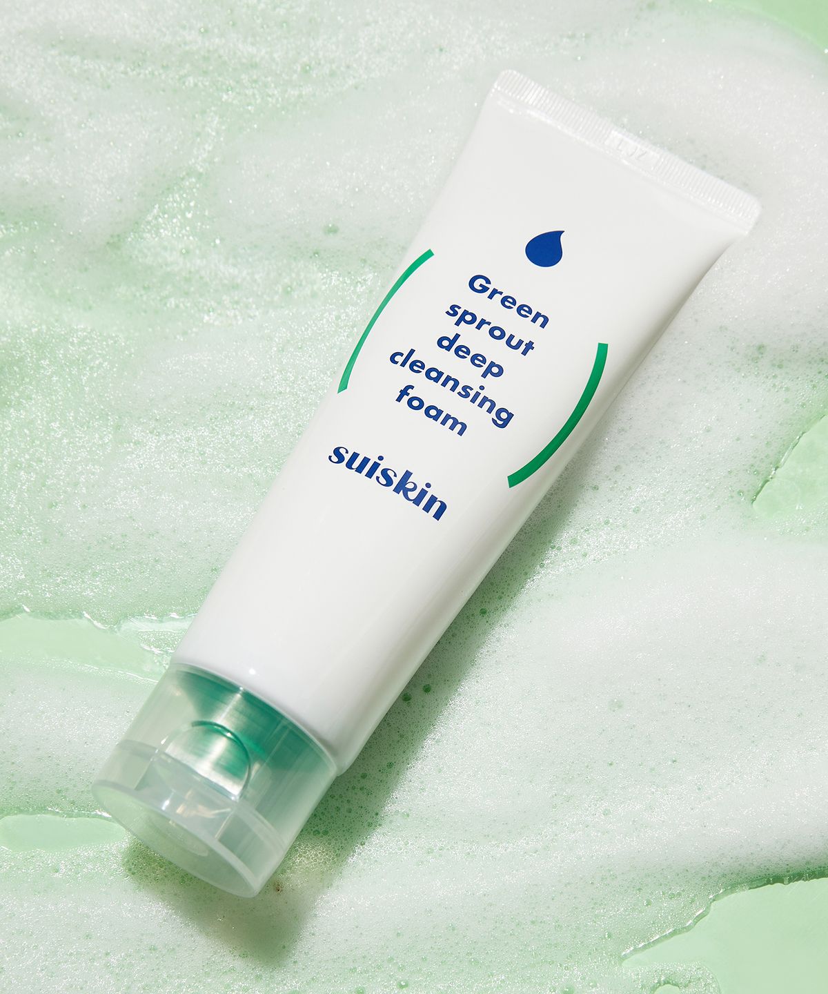 수이스킨(SUISKIN) 어린 새싹 딥 클렌징 폼 80ml