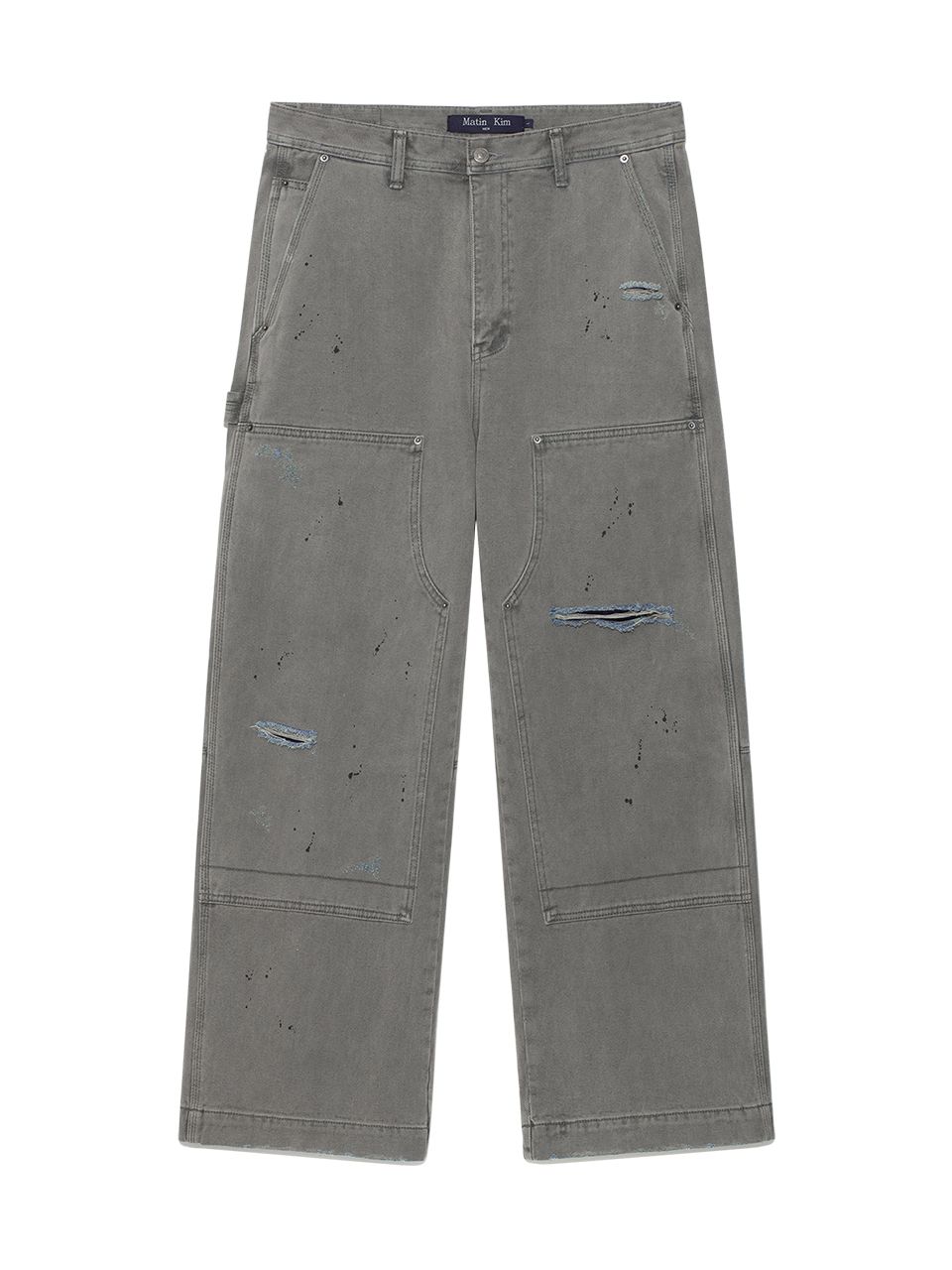MUSINSA | MATIN KIM VINTAGE PAINTING CARPENTER PANTS FOR MEN