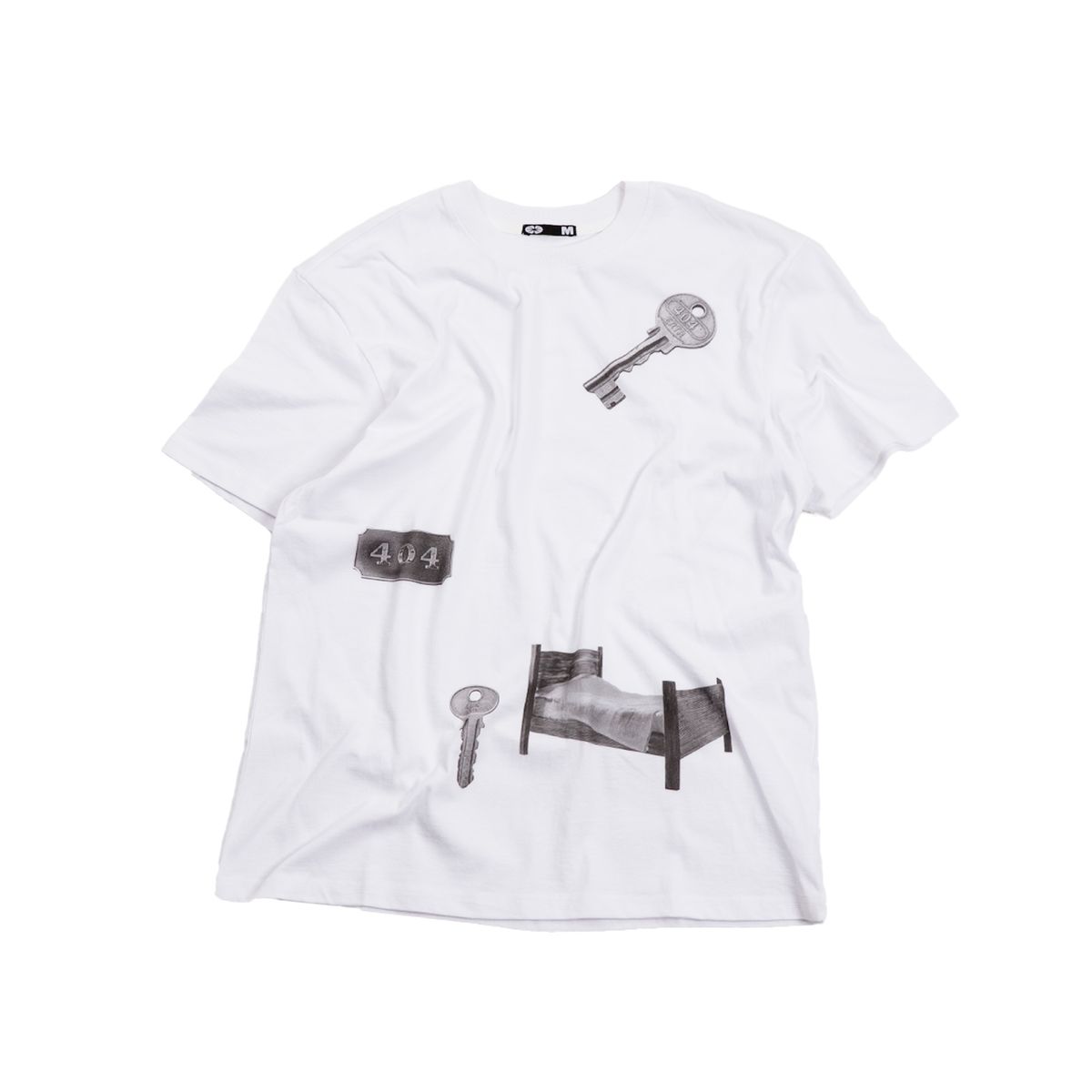 이알티알(ERTR) Bedroom T-Shirt White