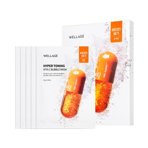 하이퍼 토닝 비타 씨 버블 마스크  5매
