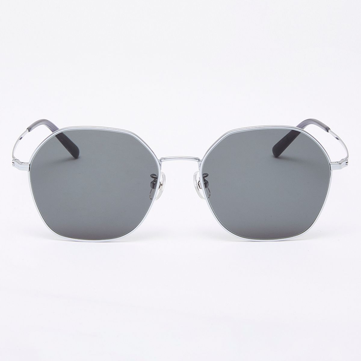 알로아이웨어(ALO EYEWEAR) [Air Titanium] AL2503 1111G 에어티타늄 헥사곤 실버 선글라스