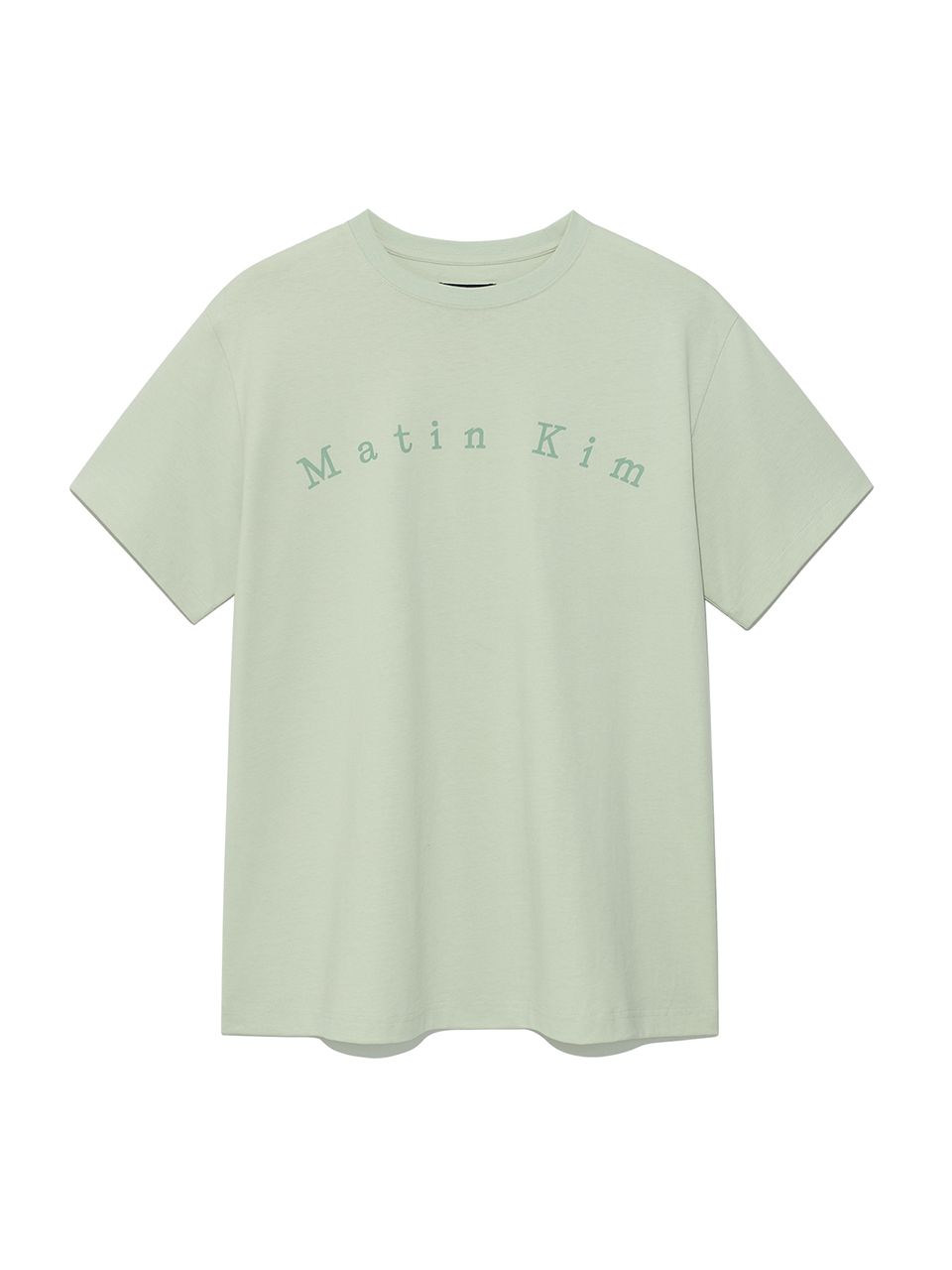 MUSINSA公式 | MATIN KIM MINIMAL ARCH LOGO TOP FOR MEN IN MINT