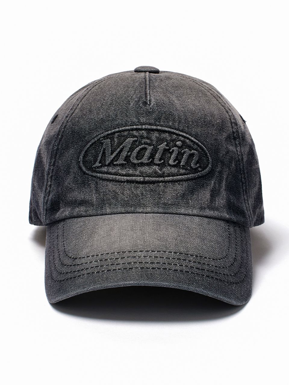 Matin kim デニムキャップ Matin Kim Matin Denim Ball Cap Black マーティンキム キャップ
