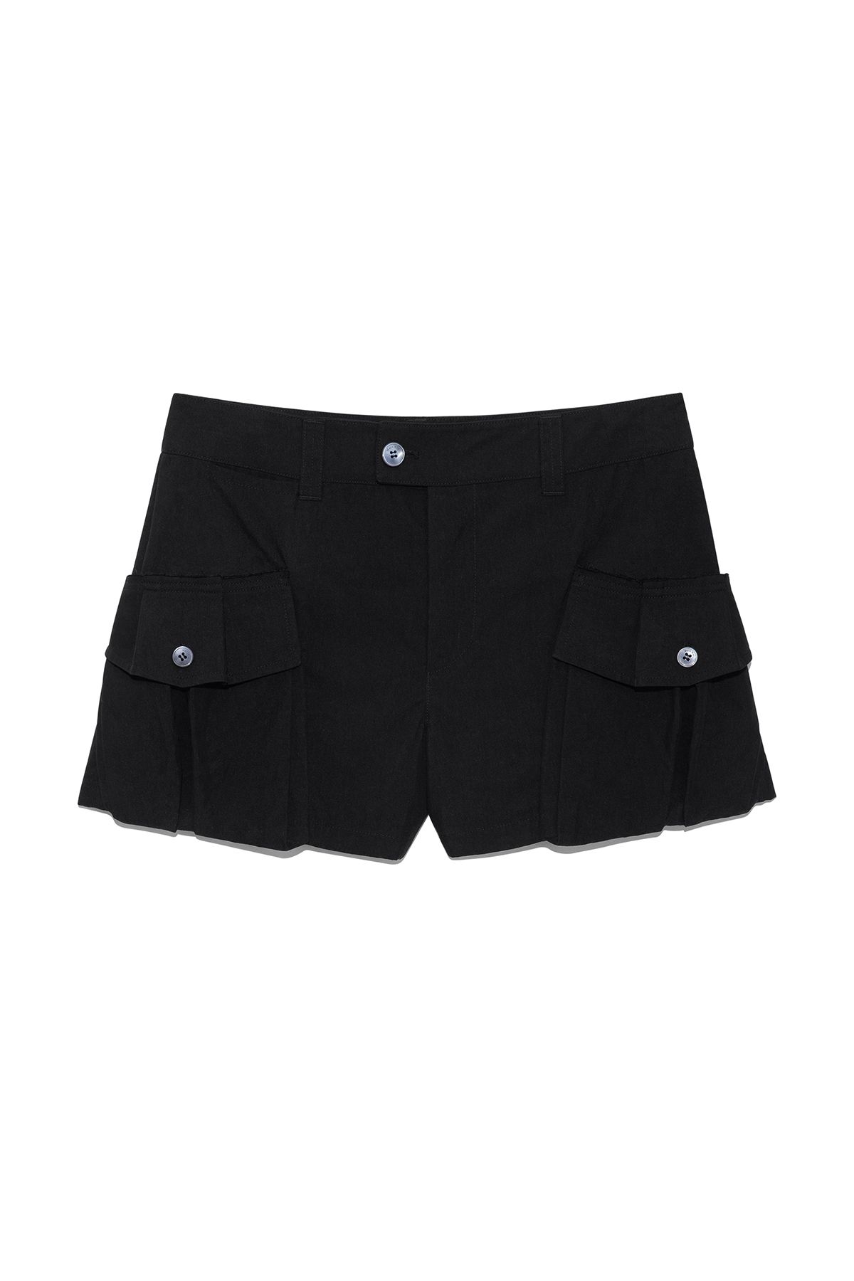 MATIN KIM ■ BIG POCKET VOLUME SHORTS MUSINSA公式 | MATIN KIM BIG POCKET VOLUME SHORTS IN BLACK