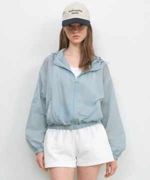 시어 후디 윈드브레이커_LIGHT BLUE(W25-OT02)