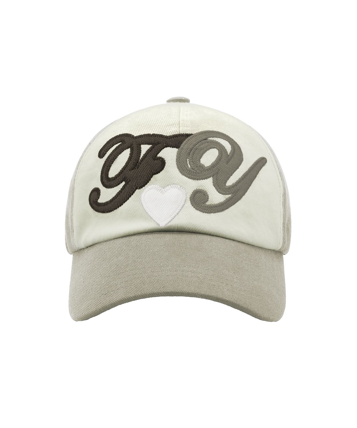 팬시클럽(FANCY CLUB) FY 패치 블록 볼캡 (BEIGE) F25QE994