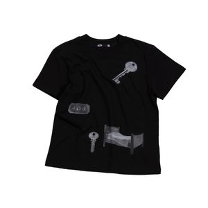 Bedroom T-Shirt Black Small Fit