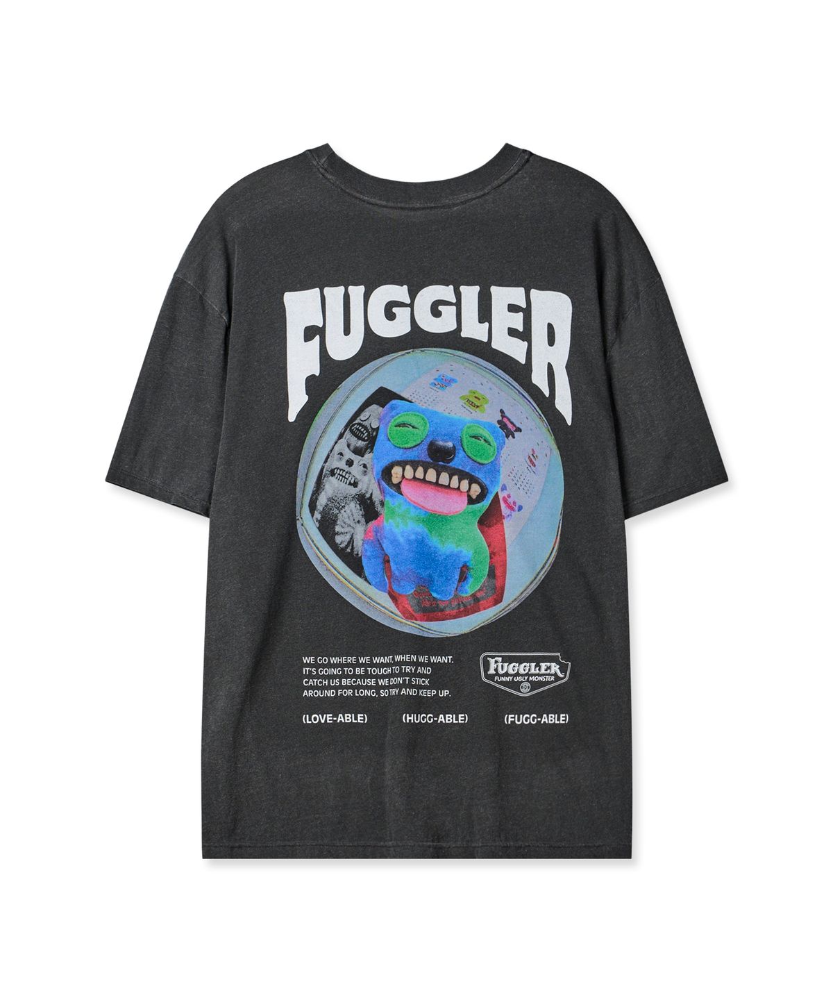 퍼글러(FUGGLER) 퍼글러 벨츠 그래픽 티셔츠(피그먼트 그레이)
