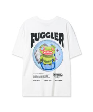 퍼글러 몬스터 그래픽 티셔츠(화이트)