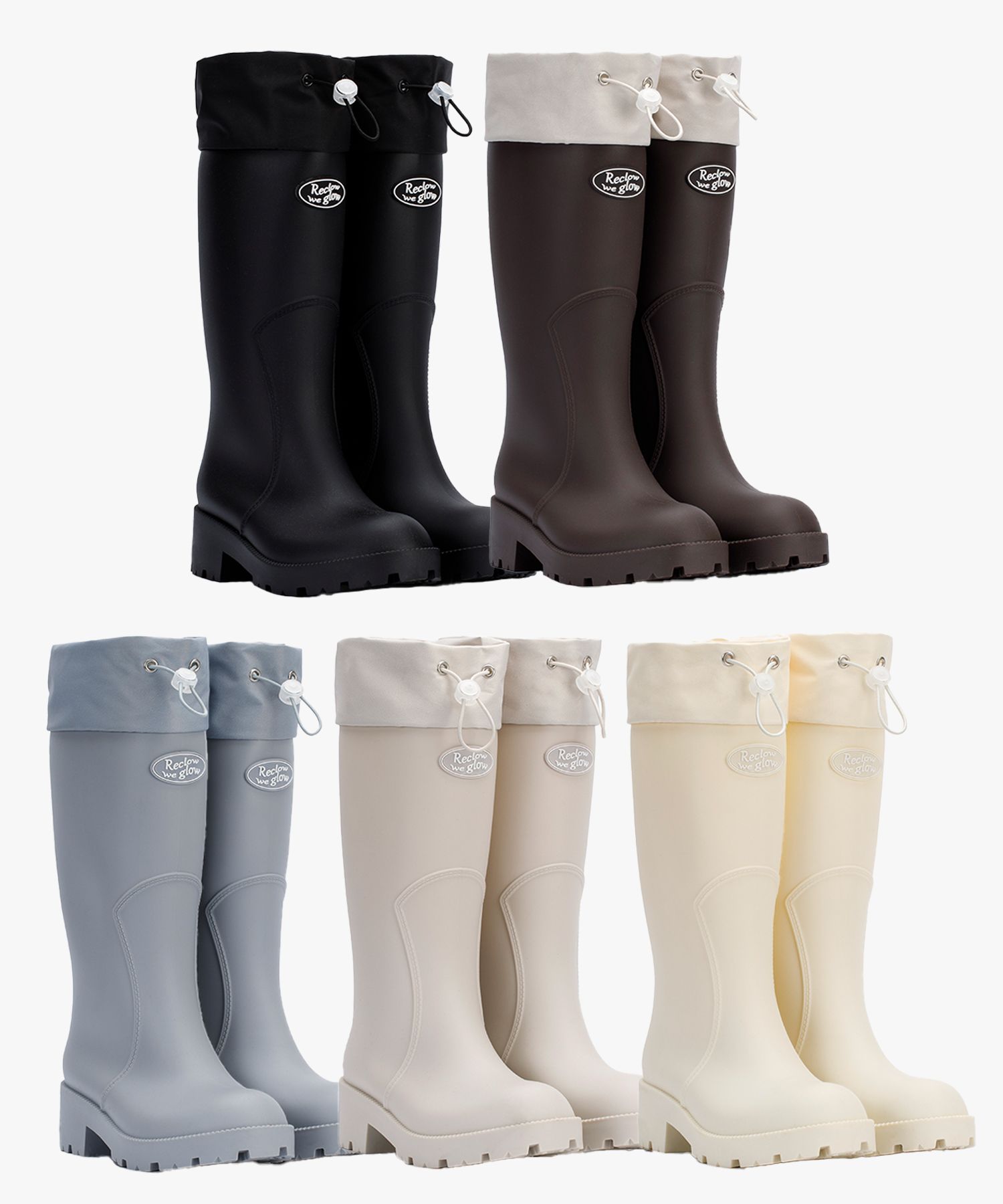 【RECLOW】 RC HOU LONG RAIN BOOTS レインブーツ MUSINSA | RECLOW RC HOU LONG RAIN BOOTS GRAY