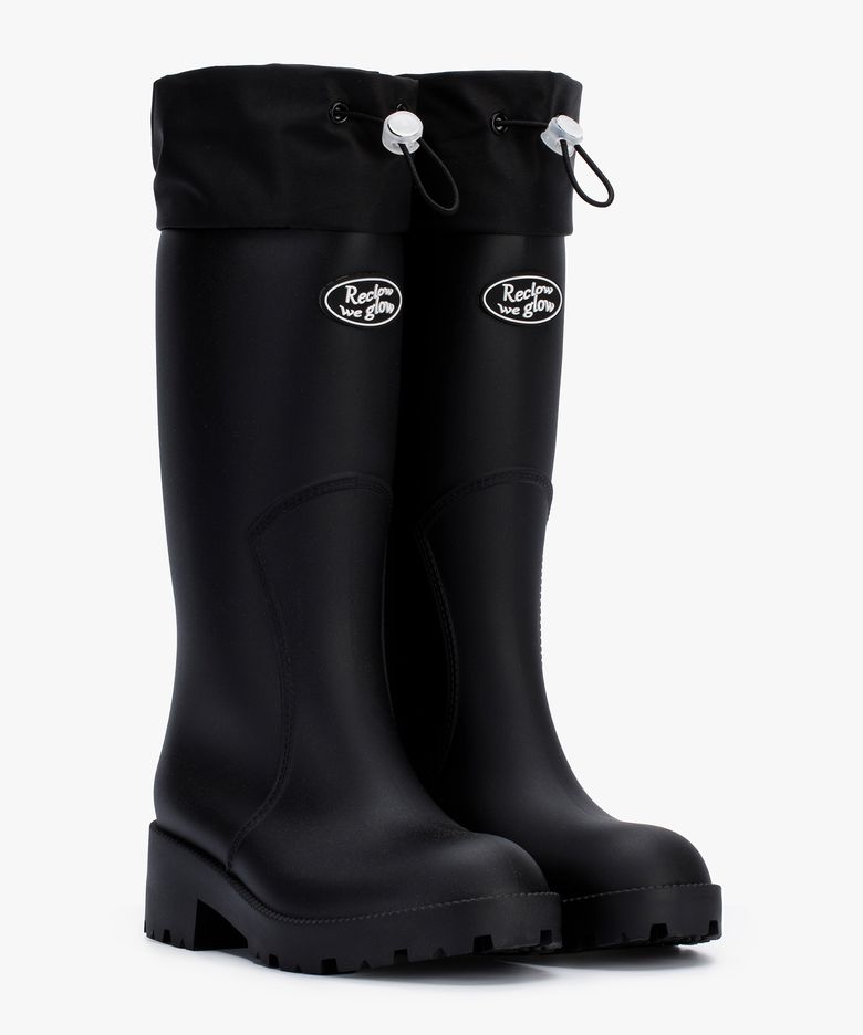 RC HOU LONG 롱레인부츠 BLACK