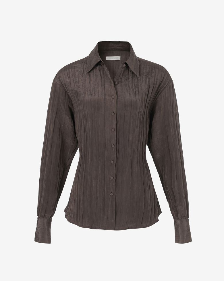 Lola strap blouse Brown