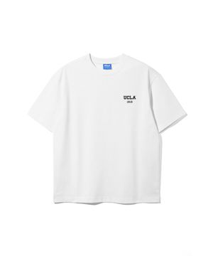 남성 스몰로고 레귤러핏 반팔 티셔츠[O-WHITE](UB5ST90)