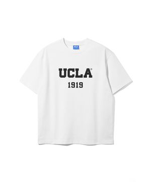 남성 빅로고 레귤러핏 반팔티셔츠[O-WHITE](UB5ST91)