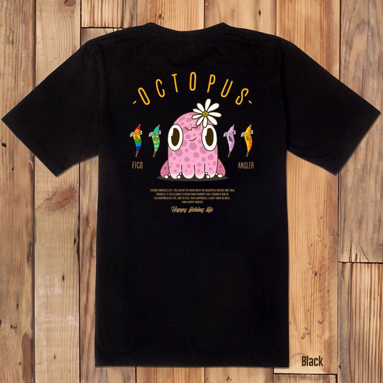 FICO_tshirts-298  피코앵글러 낚시 브랜드 문어 디자인 티셔츠 반팔티